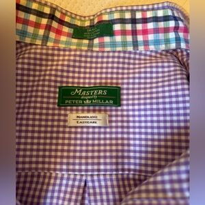 Masters Purple Checkered Shirt by Peter Millar